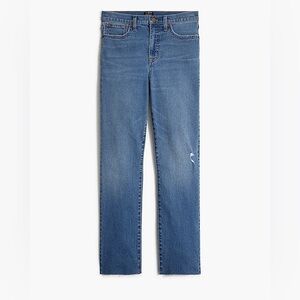 NWT J. Crew Essential straight jean in all-day stretch Size 26T